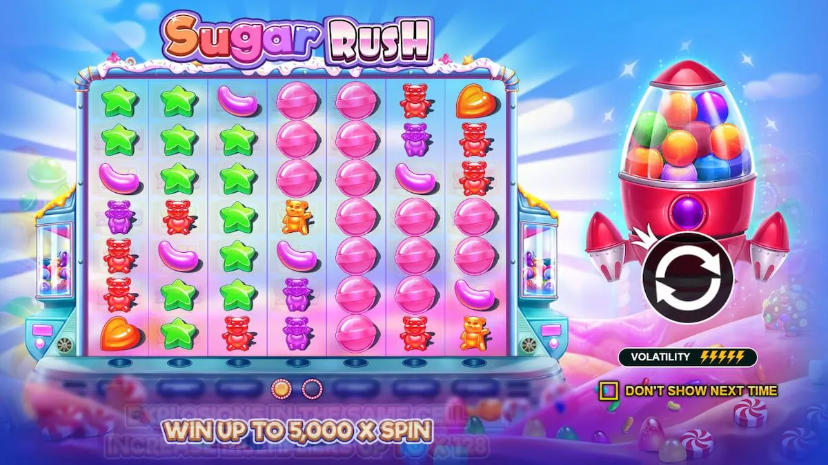 игровой автомат Sugar Rush
